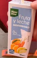 Mängden socker i Fruta y leche