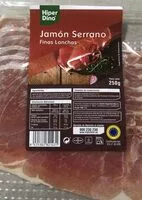 Mängden socker i Jamon Serrano