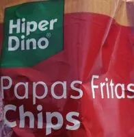 Mängden socker i Papas Fritas Chips