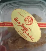 Mängden socker i jengibre deshidratado