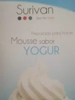 Mängden socker i Mousse sabor yogur