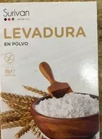 Mängden socker i Levadura en polvo