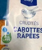 Mängden socker i Carottes râpées