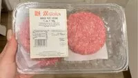 Mängden socker i burger meat vacuno 4uds x 100g