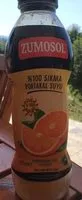 Mängden socker i Zumosol orange