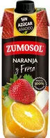 Mängden socker i Bebida de zumo de naranja, uva, fresa y manzana