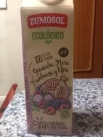 Mängden socker i Zumosol Ecológico 100% Granada, Mora, Frambuesa y Uva