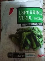 Mängden socker i Espárrago verde troceado