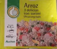 Mängden socker i Arroz 3 delicias con surimi