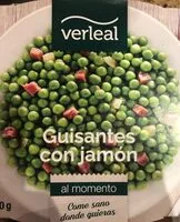 Mängden socker i Guisantes con jamon