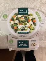 Mängden socker i Verduras al vapor