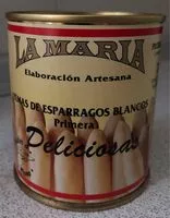 Mängden socker i Yemas de esparragos blancos