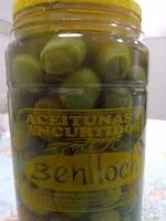 Mängden socker i Aceituna entera sosa