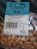 Mängden socker i Cacahuete con cáscara tostado natural sin sal