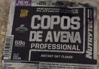 Mängden socker i Copos de avena