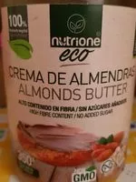 Mängden socker i Almonds butter