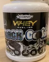 Mängden socker i Whey Black Cookie