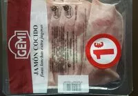 Mängden socker i Jamon cocido