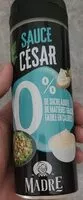 Mängden socker i Sauce César de la Madre