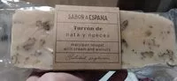 Mängden socker i Turrón de nata y nueces