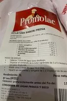 Mängden socker i Gelatinas de fresa