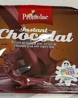 Mängden socker i Chocolat instant