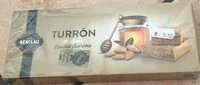 Mängden socker i Turrón de Jijona