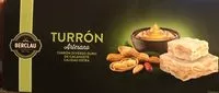 Mängden socker i Turron duro de cacahuete