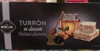 Mängden socker i Turrón