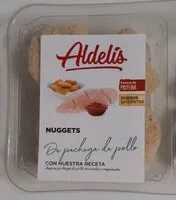 Mängden socker i Nuggets de pechuga de pollo