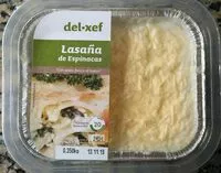 Mängden socker i Lasaña de espinacas