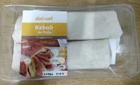 Mängden socker i Kebab de pollo