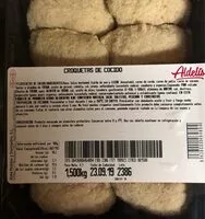 Mängden socker i Croquetas de cocido