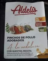 Mängden socker i Pinchos de pollo adobados