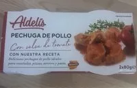 Mängden socker i Conserva pechuga de pollo con tomate
