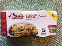 Mängden socker i Chicken Breast i tomatsås