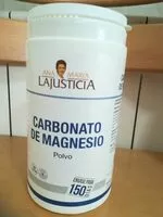 Mängden socker i Carbonato de magnesio