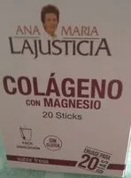 Mängden socker i Colágeno con magnesio sabor fresa