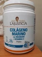 Mängden socker i Colágeno marino