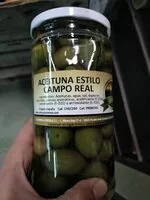 Mängden socker i Aceituna estilo Campo Real