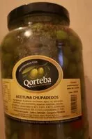 Mängden socker i Aceituna chupadedos