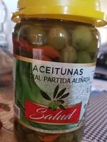 Mängden socker i Aceitunas verdial partida aliñada