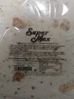 Mängden socker i Tortillas de trigo