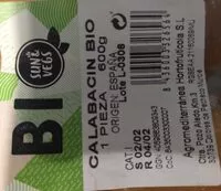 Mängden socker i Calabacín Bio