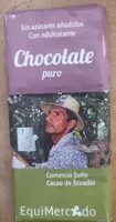 Mängden socker i Chocolate puro comercio justo
