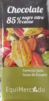 Mängden socker i Chocolate 85% negro extra cacao