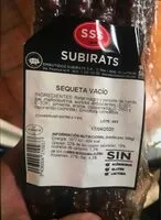 Mängden socker i Sequeta