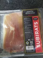 Mängden socker i Jamón serrano reserva