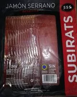 Mängden socker i Jamon serrano reserva