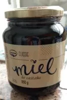 Mängden socker i Miel de castaño